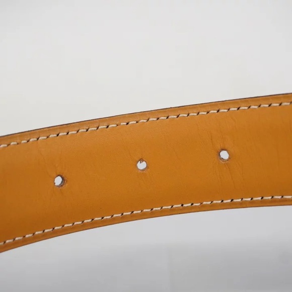 Authentic HERMES Constance H belt black and brown 70cm - Picture 2 of 11